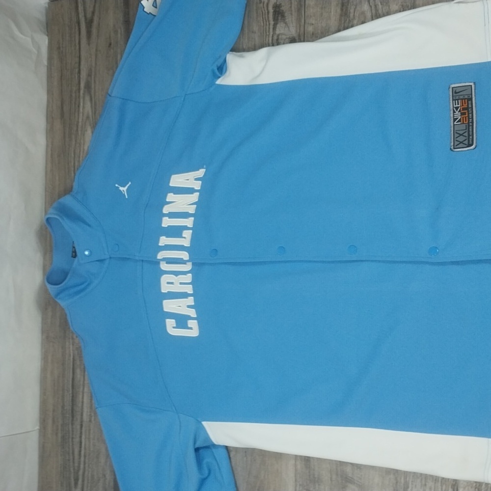 Men's North Carolina Jersey Size XXL 2XL  Carolina Blue Basketball Warmup Jordan